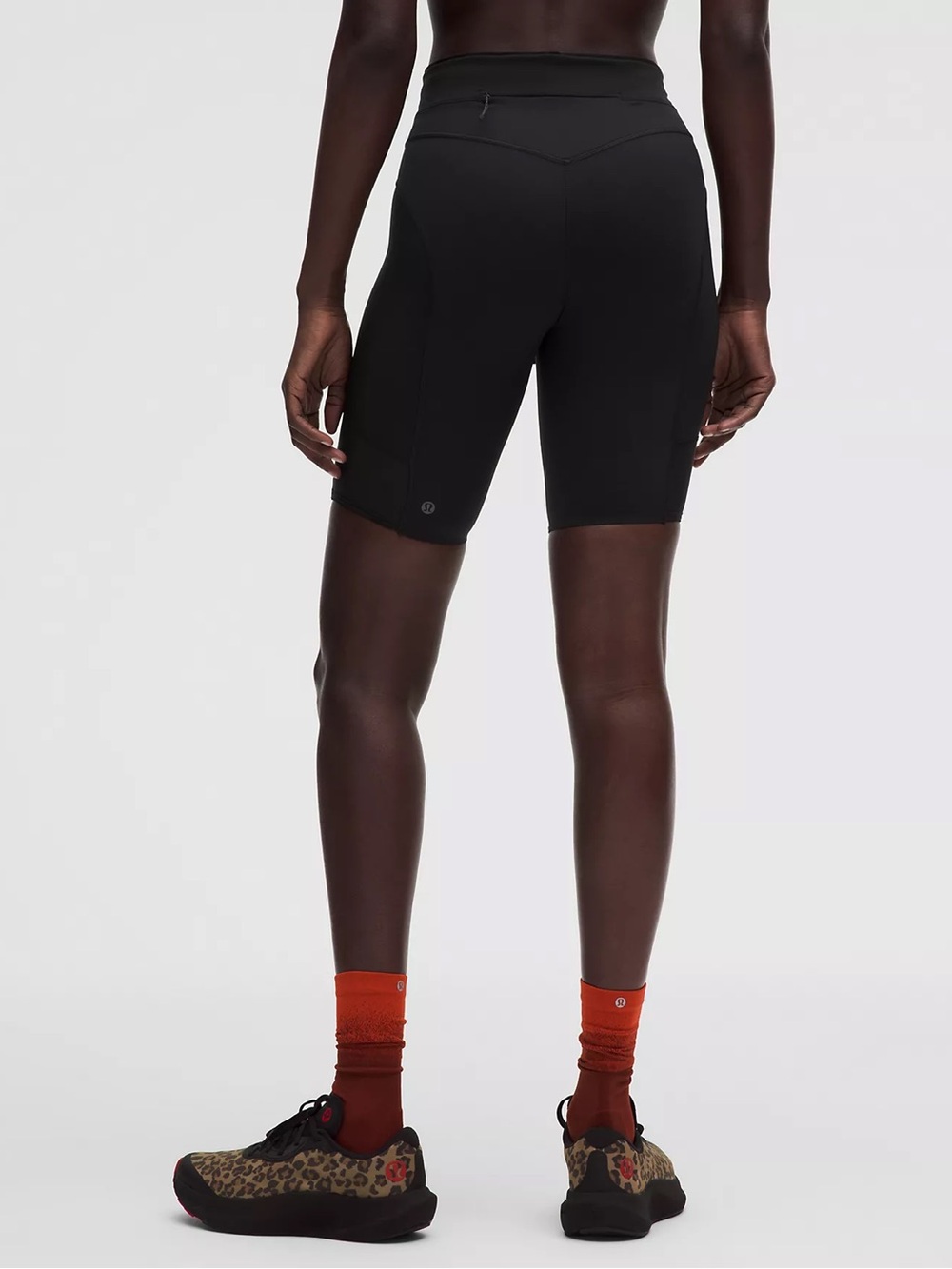 lululemon athletica Black High-Rise Bike Shorts